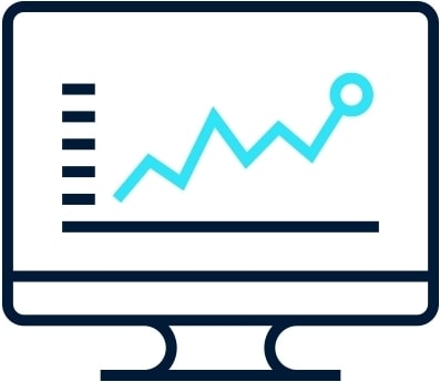 OnStar Vehicle Insights ícono de beneficios sobre información en tiempo real