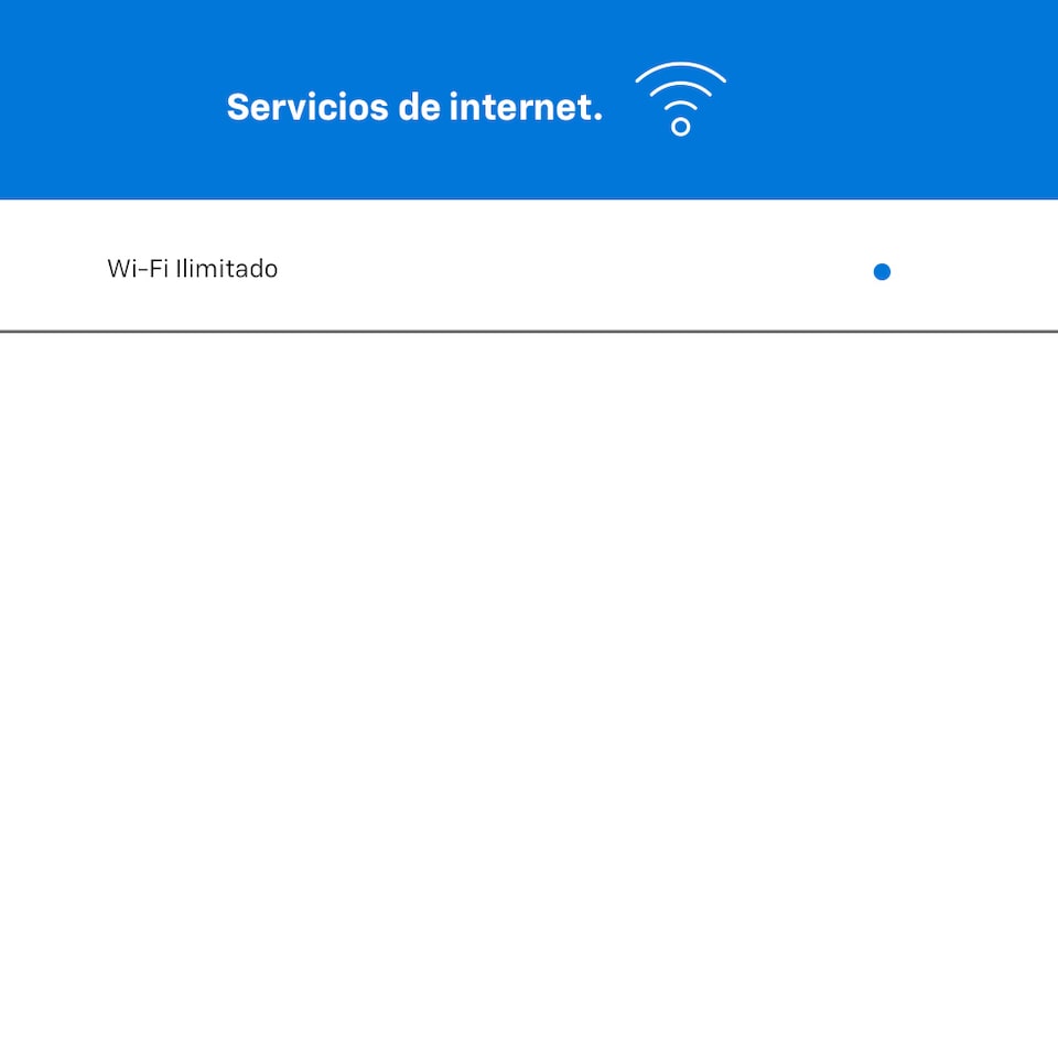 Servicio de Wi-Fi ilimitado con Onstar