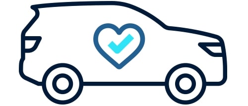 OnStar Vehicle Insights ícono de servicio sobre diagnóstico del vehículo