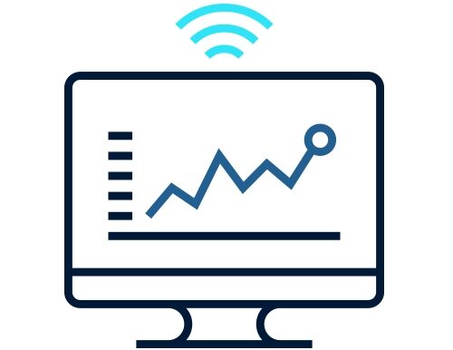 OnStar Vehicle Insights ícono de servicio sobre rendimiento de flotilla
