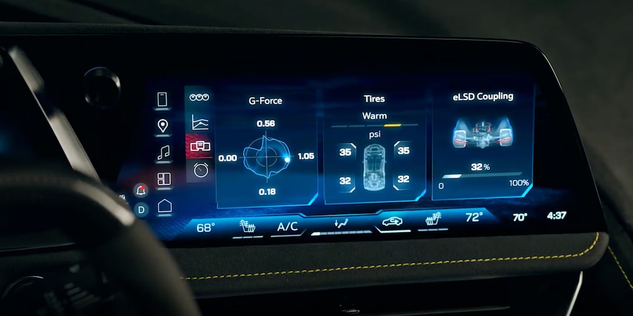Corvette ZR1X hiperdeportivo con performance data recorder