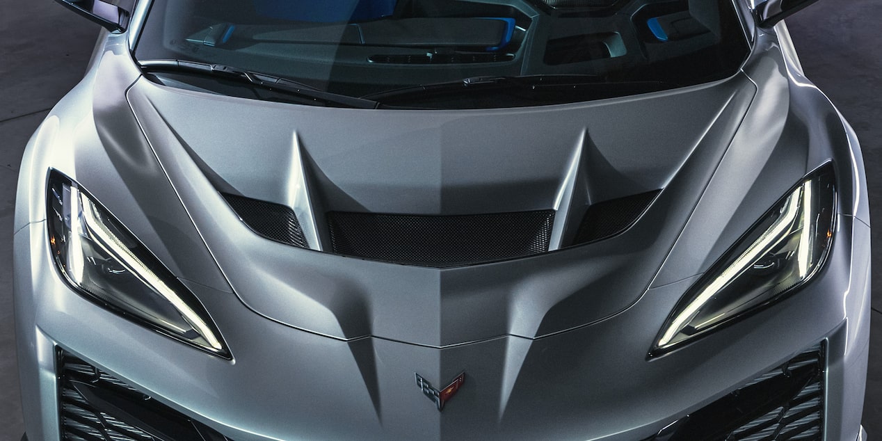 Chevrolet Corvette ZR1X con cofre de flujo directo