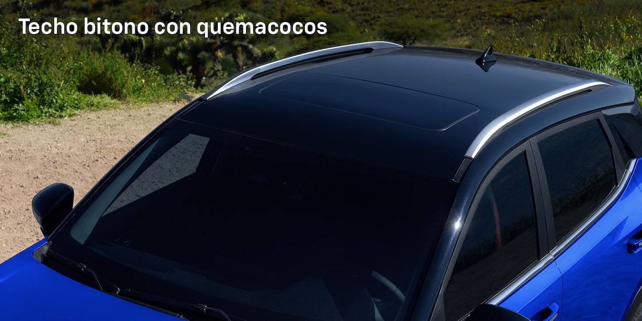 Nueva Chevrolet Groove, exterior con techo bitono con quemacocos