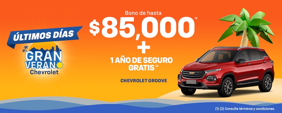 Gran Verano 2025, Chevrolet Groove promoción especial