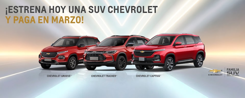 Chevrolet SUV´s 2023, promoción especial con año de seguro gratis y tasas especiales