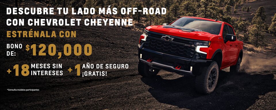 Chevrolet Cheyenne 2023, poderosa camioneta pickup con motor Ecotec V8, diseñada con gran agilidad y estilo