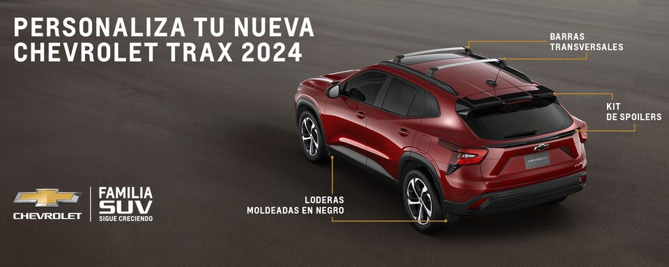 Nueva Chevrolet Trax 2024, SUV deportiva con diseño renovado, mayor seguridad y equipo tecnológico