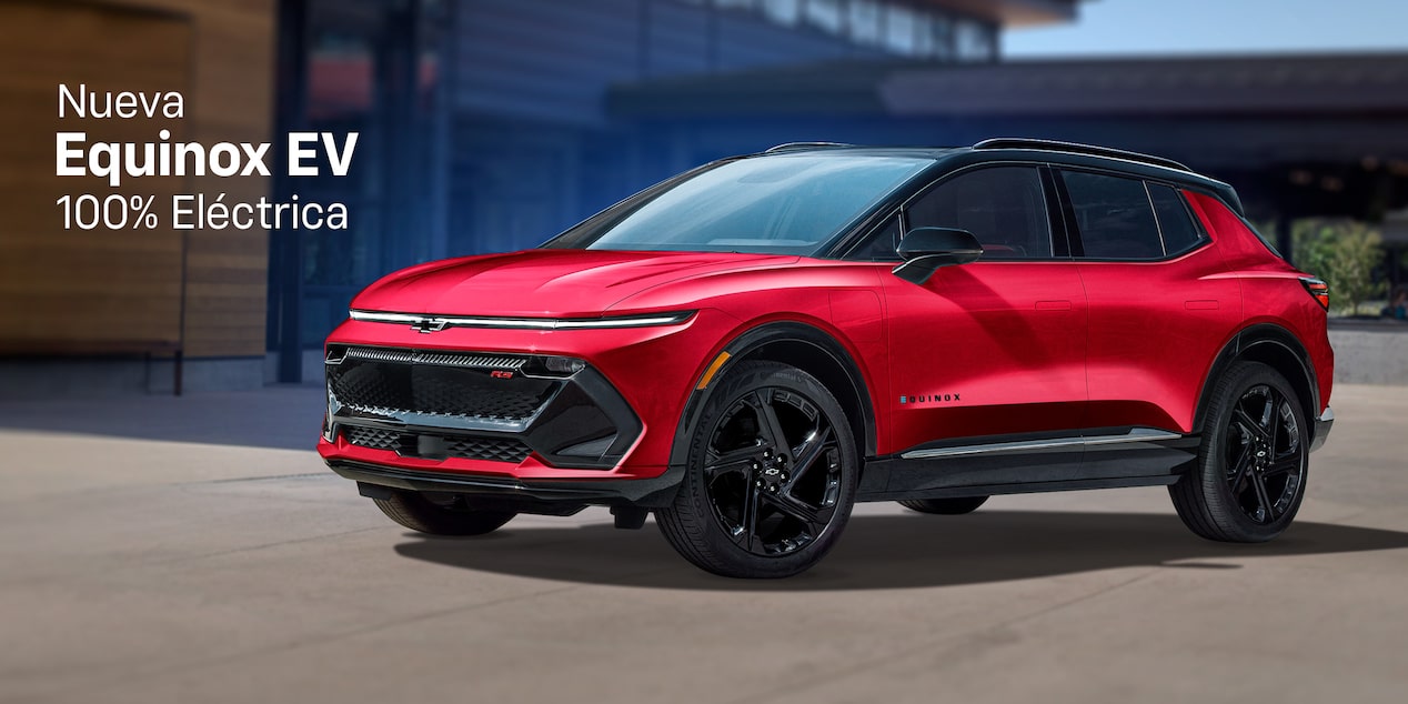 Nueva Chevrolet Equinox EV 2025 tu camioneta eléctrica deportiva con plataforma de baterías y carga regenerativa al frenar