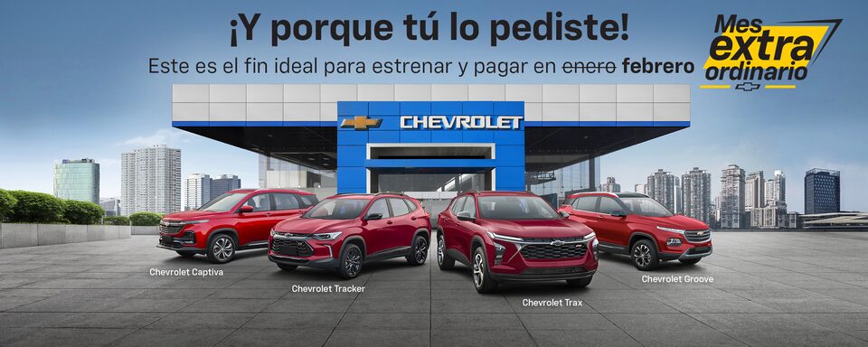 Ofertas y promociones 2025 | Autos | Chevrolet Mex