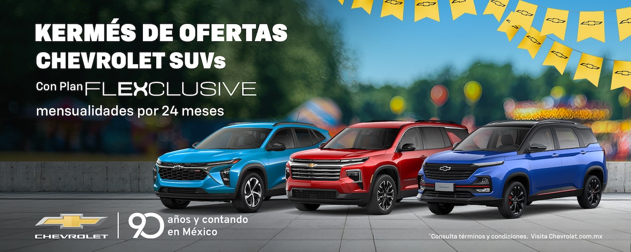 Kermés de Ofertas Chevrolet con Plan Flexclusive
