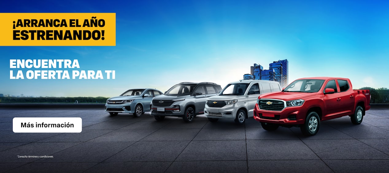 Arranca el año estrenando con Chevrolet.