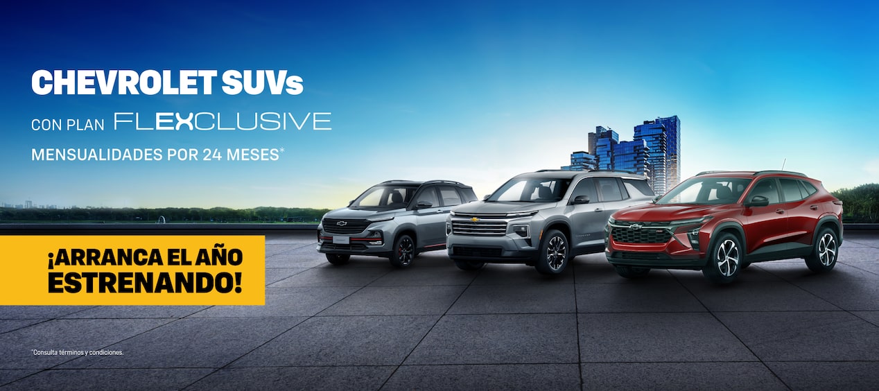 Arranca el año estrenando con Chevrolet.