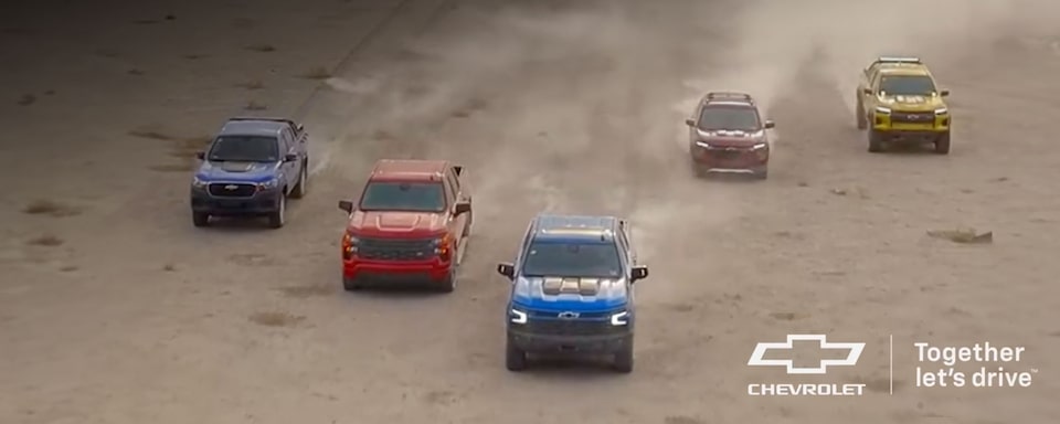  Nadie más que Chevrolet te ofrece un portafolio de SUVs, Deportivos, Pickups, Comerciales, Autos, Eléctricos y servicio 24/7