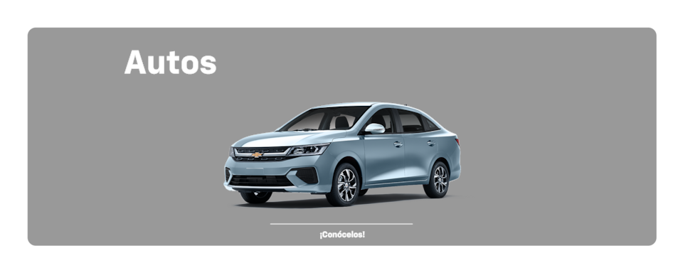 Nadie más que Chevrolet cuenta con un amplio portafolio de autos Sedán y Hatchback con mayor rendimiento de combustible