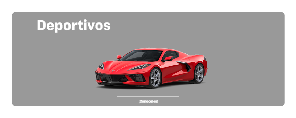 Nadie más que Chevrolet te ofrece el portafolio de autos deportivos con la tecnología más avanzada de la industria automotriz