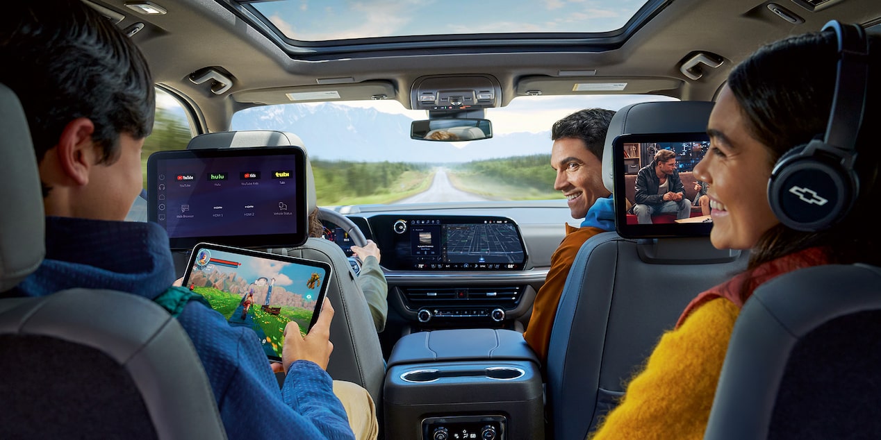 Plan Data Plan de OnStar® con Wi-Fi para Chevrolet y datos para hasta 7 dispositivos dentro del vehículo.