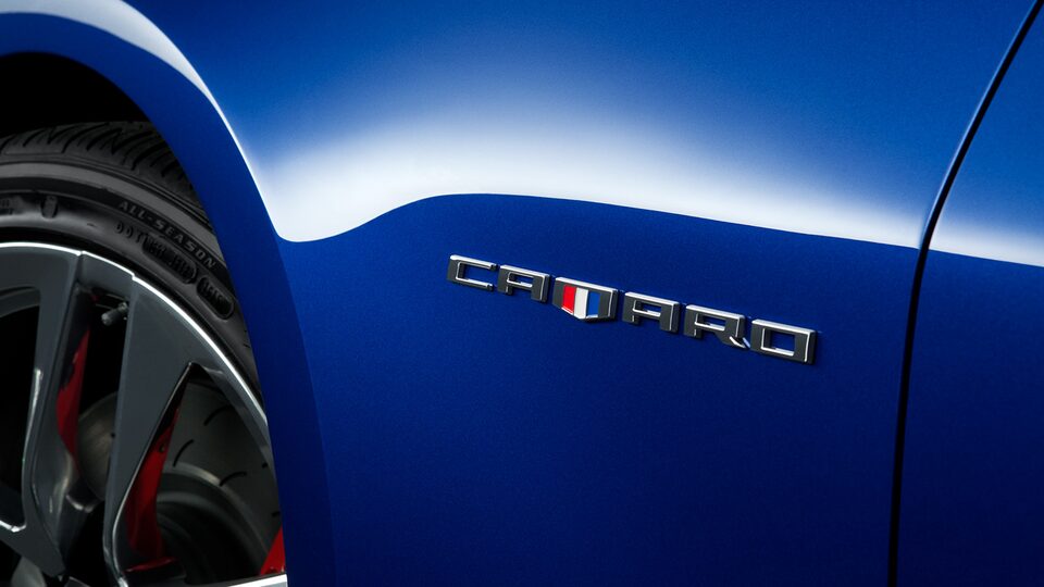 Emblema lateral, camaro, cromado