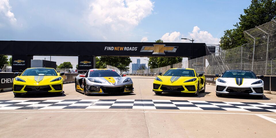 Spoiler de alto perfil tiene tu Corvette C8R 2022