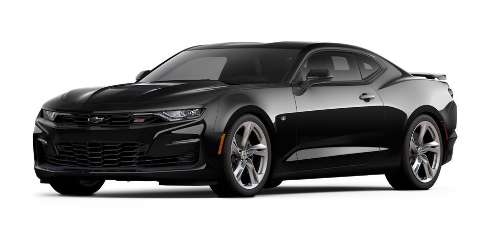 Chevrolet Camaro Coupé 2023, auto deportivo en color Black