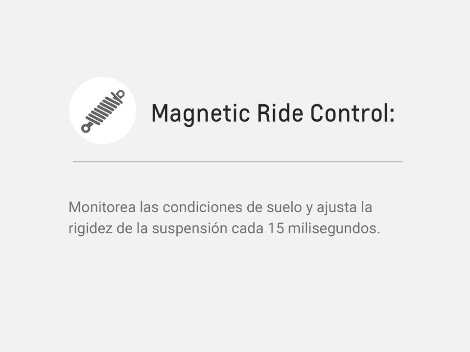 Ícono de Magnetic Ride Control en Chevrolet Camaro Coupé 2023, auto deportivo
