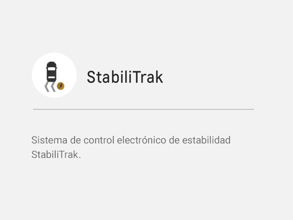 Sistema de control de estabilidad Stabilitrak para Chevrolet Camaro ZL1 2023, auto convertible