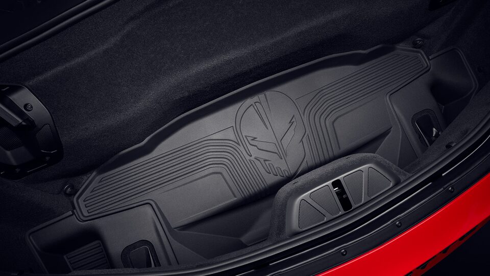 Tapete de vinil rígido de cajuela para Chevrolet Corvette Stingray 2024