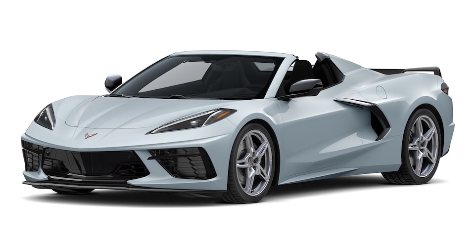 Chevrolet Corvette Stingray 2024 en color ceramic matrix gray metallic