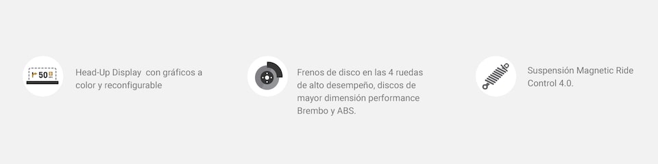 Íconos de seguridad para Chevrolet Corvette 2024, carro deportivo de lujo