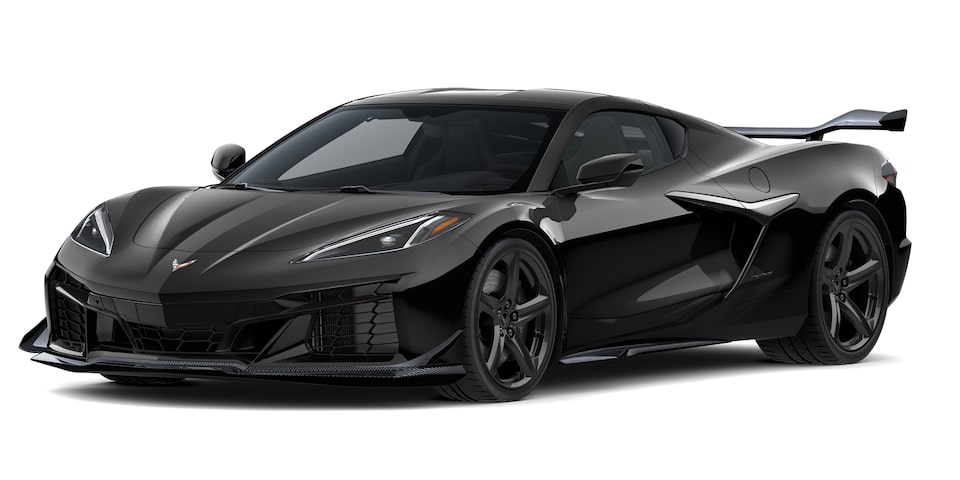 Chevrolet Corvette Z06 2024 en color black