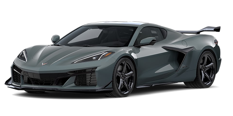 Chevrolet Corvette Z06 2024 en color sea wolf gray