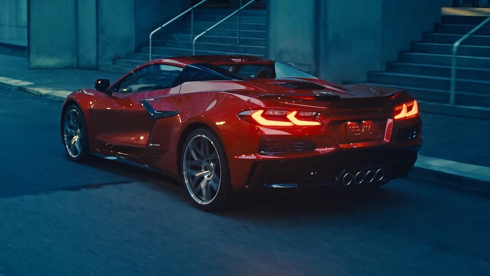Chevrolet Corvette Z06 2024 hecho para la pusta y toda la tecnología para las calles