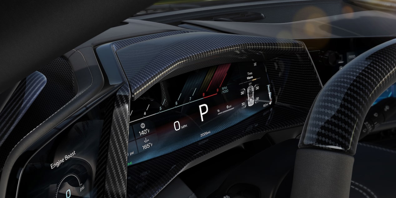 Corvette ZR1 interior