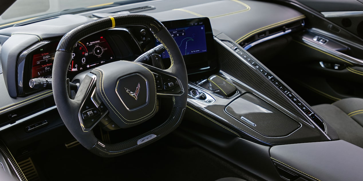 Corvette ZR1 interior