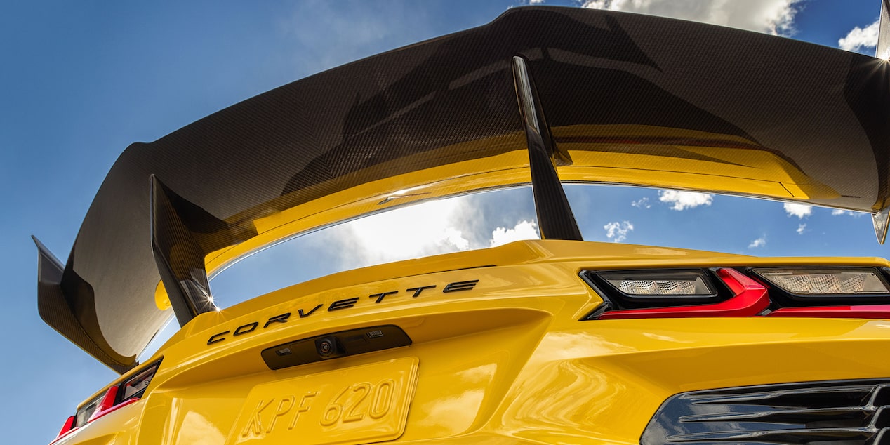 emblema trasero Corvette