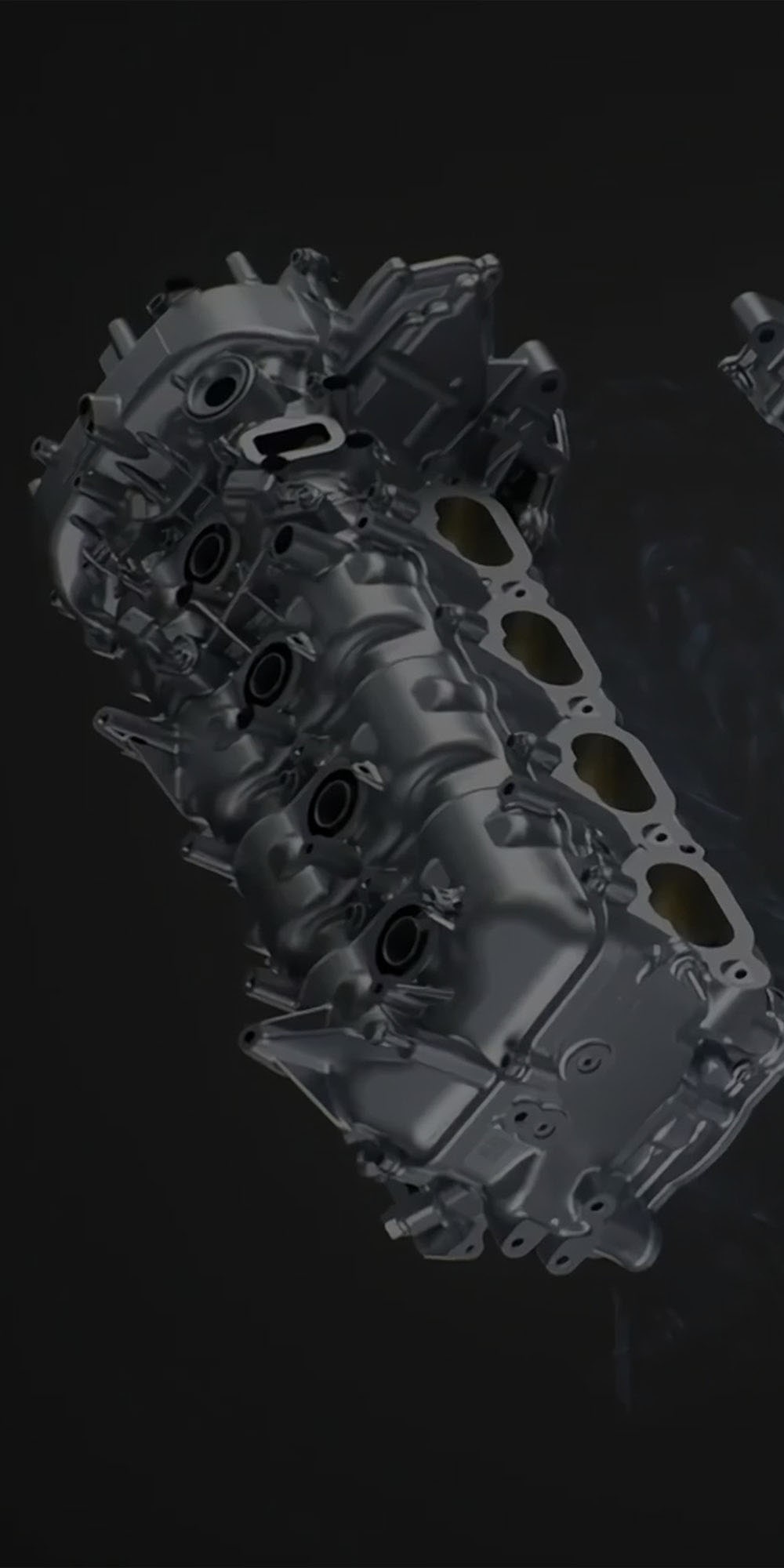 Culatas y tren de válvulas del motor LT7 de Chevrolet Corvette ZR1 2026, desarrollados para mejorar flujo de aire y desempeño.