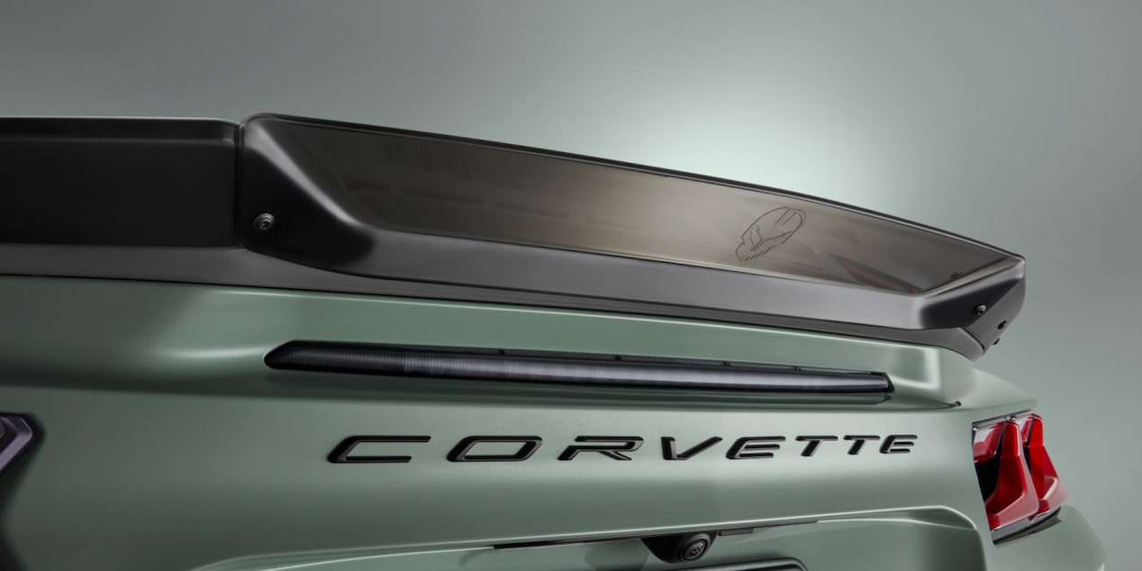 Alerón trasero con emblema Jake para Corvette ZR1X