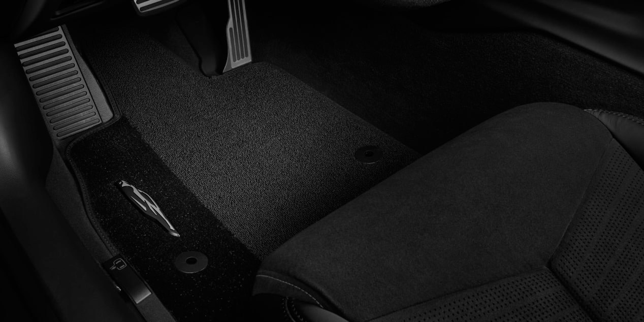 Tapete de alfombra negro para Corvette ZR1X