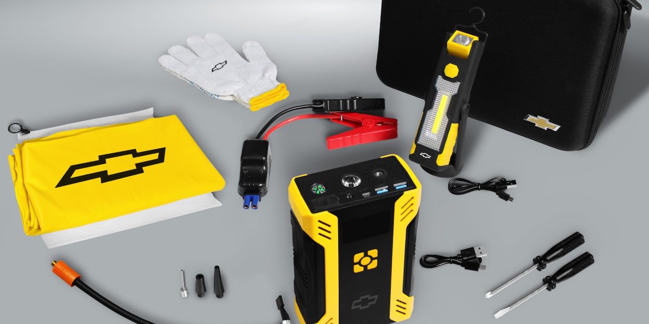 Kit de emergencia premium con herramientas para vehículo