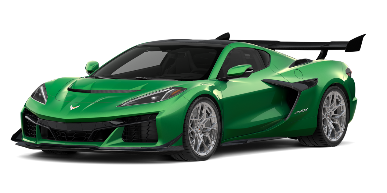 Corvette ZR1X en color Roswell Metallic