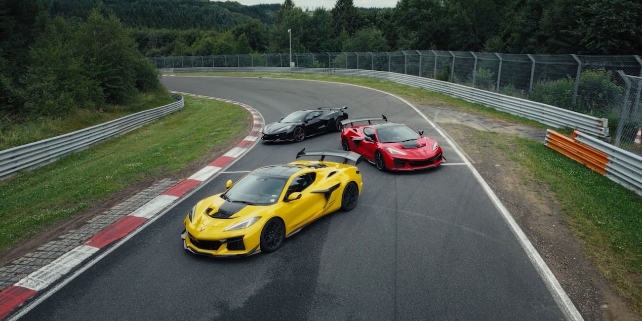 Corvette ZR1X en Nürburgring demostrando desempeño extremo en pista