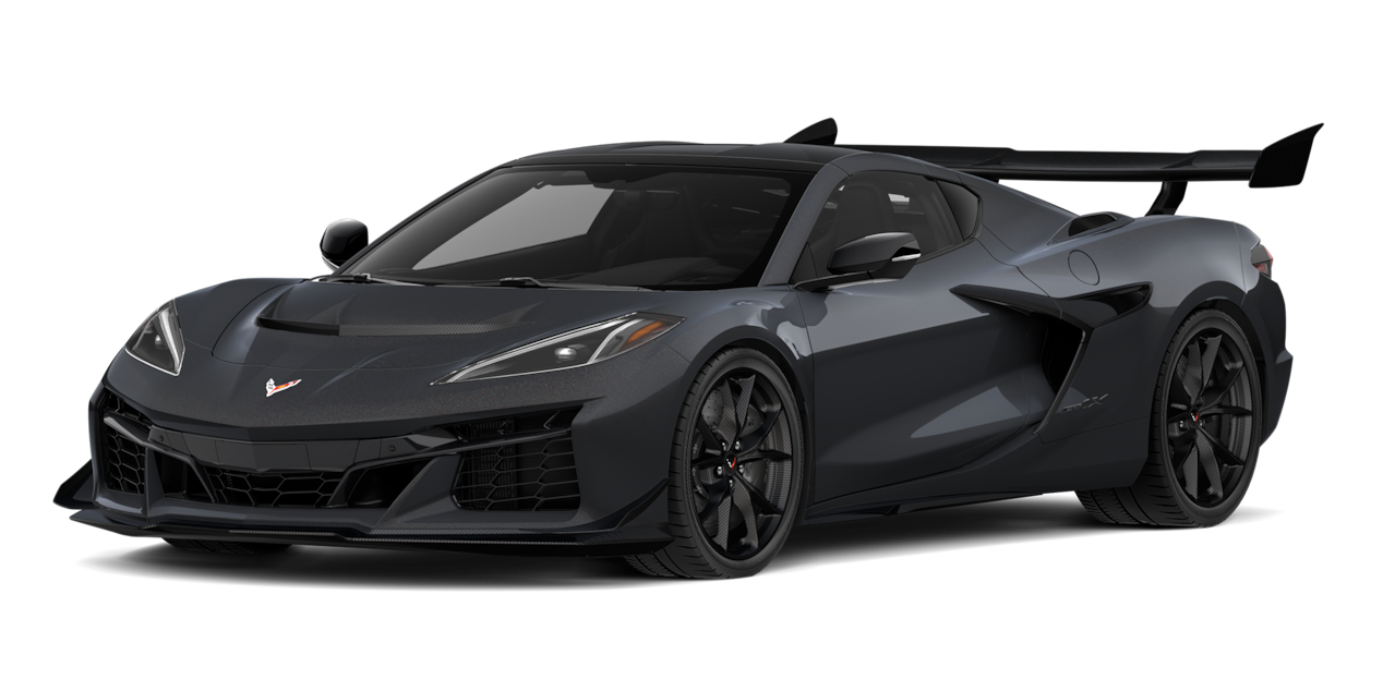 Corvette ZR1X en color Pitch Metallic
