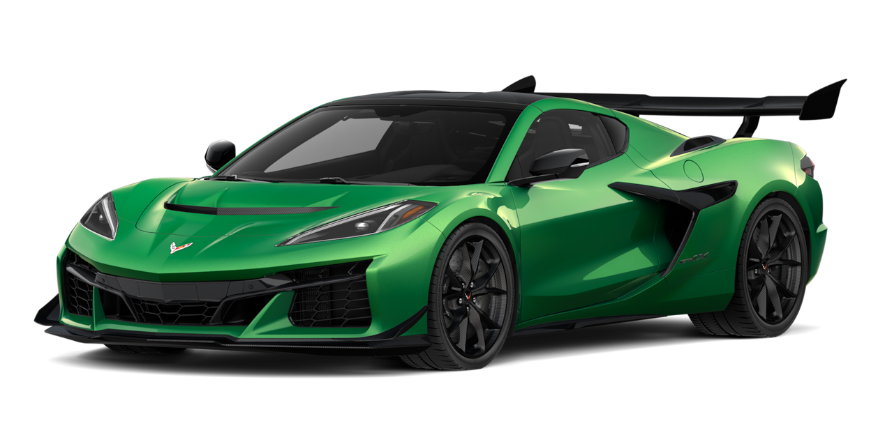Corvette ZR1X en color Roswell Metallic