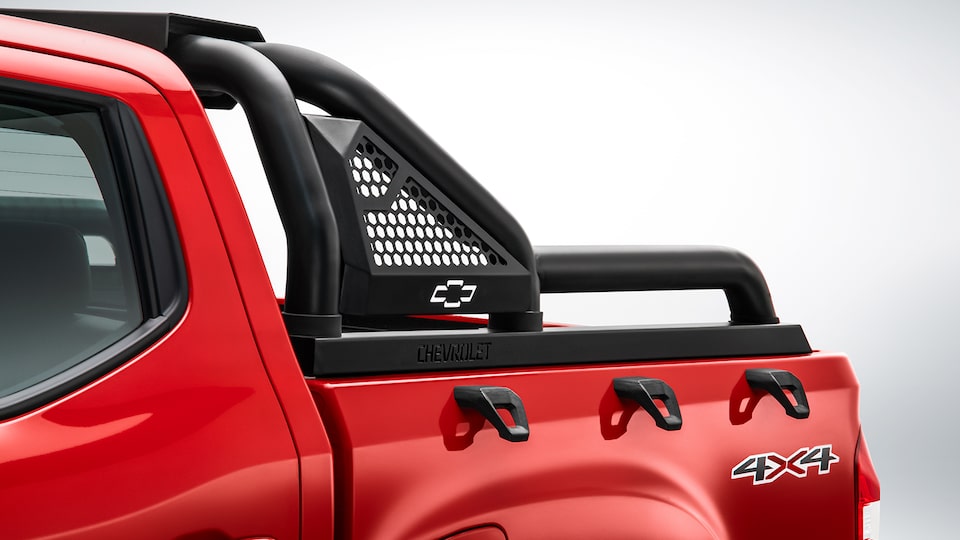 Sport bar con pasamanos para Chevrolet S10 Max 2023, camioneta pickup 4 cilindros es parte del kit adventure