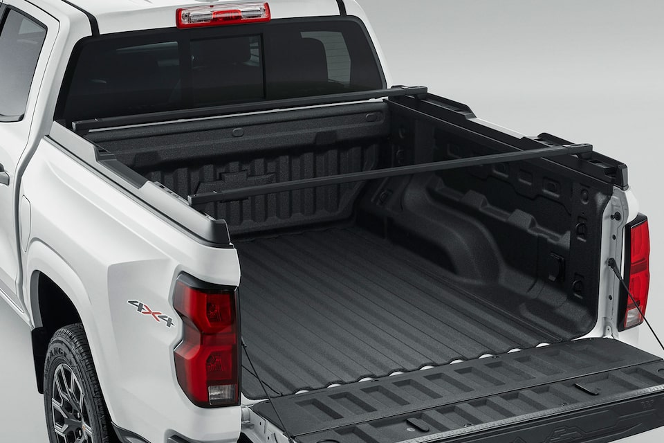 Rieles de carga para batea de tu camioneta 4x4 Chevrolet Colorado 2025, todoterreno