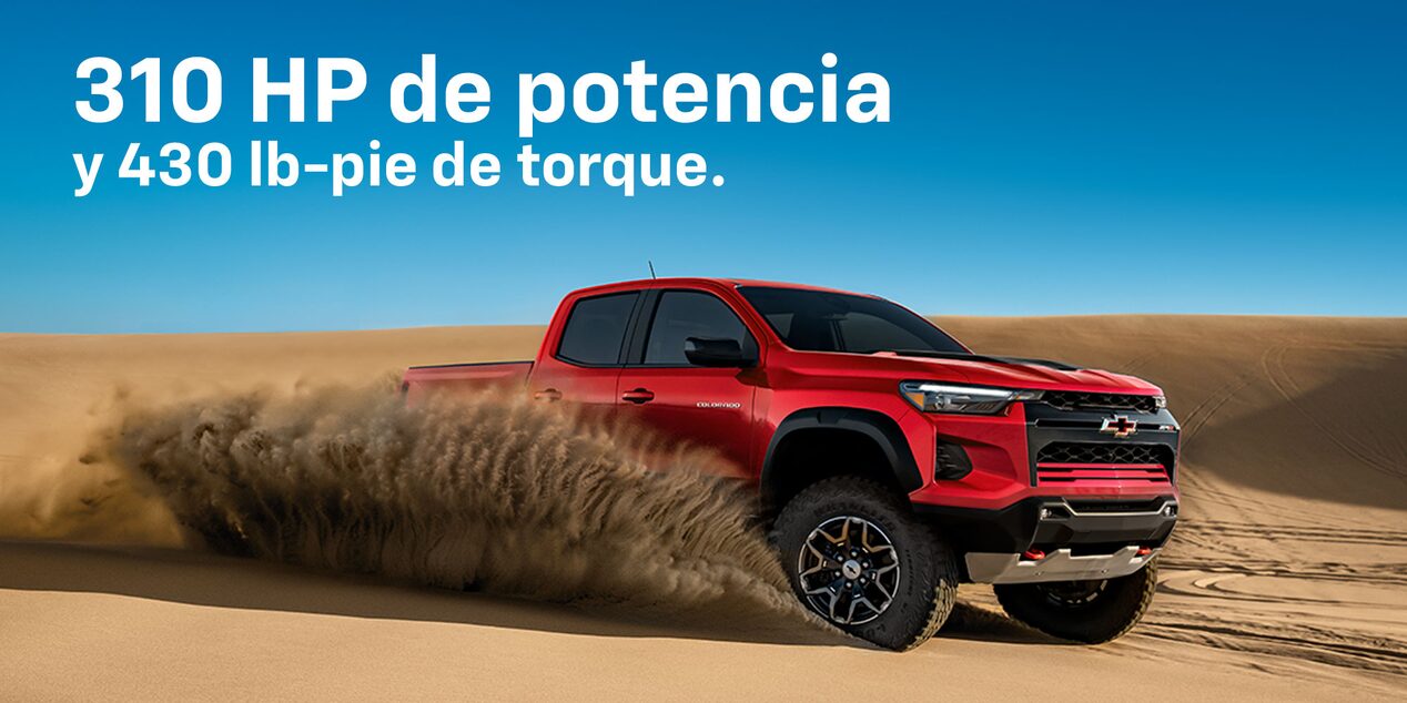 La nueva Chevrolet Colorado ZR2 2024 cuenta con 310 HP y motor turbo 2.7L 4 cilindros, camioneta todoterreno 4x4