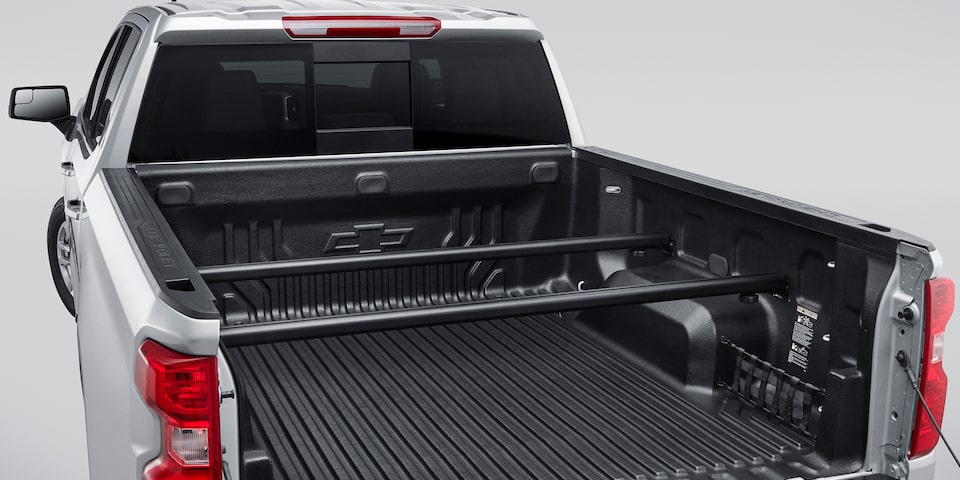 Accesorios para área de carga para complementar la caja de tu camioneta de trabajo, Chevrolet Silverado Turbo 2025