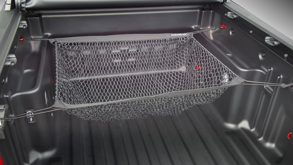 Organiza tu caja de carga con la red horizontal para pickup Chevrolet Montana 2025