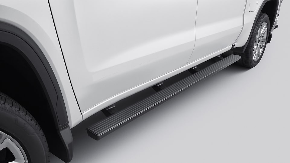 Estribo de trabajo negro para Chevrolet Silverado Turbo 2025, camioneta de trabajo