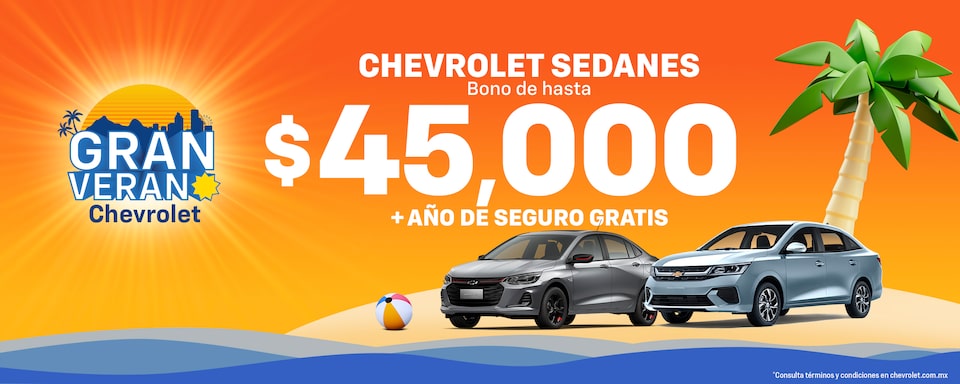 Autos Chevrolet, promoción Gran Verano 2025