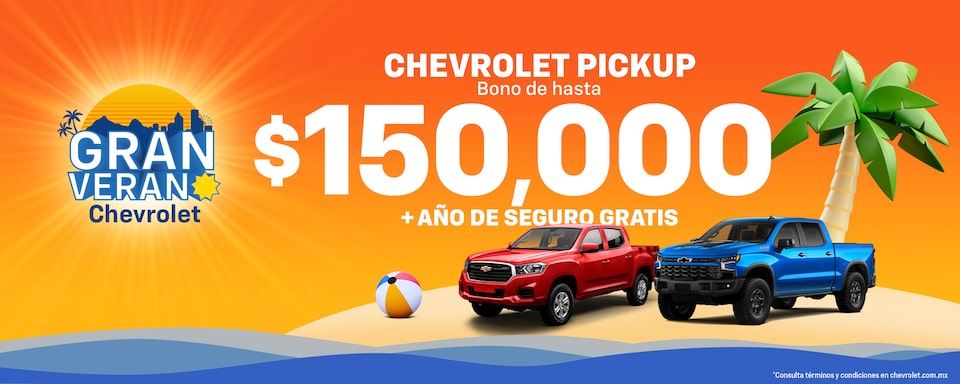 ¡Aprovecha las ofertas de Gran Verano Chevrolet!